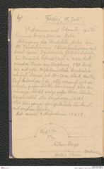 Seite 6, Tagebuch "Ober-St.Veit" (NHMW-PRAE-BBB-31)